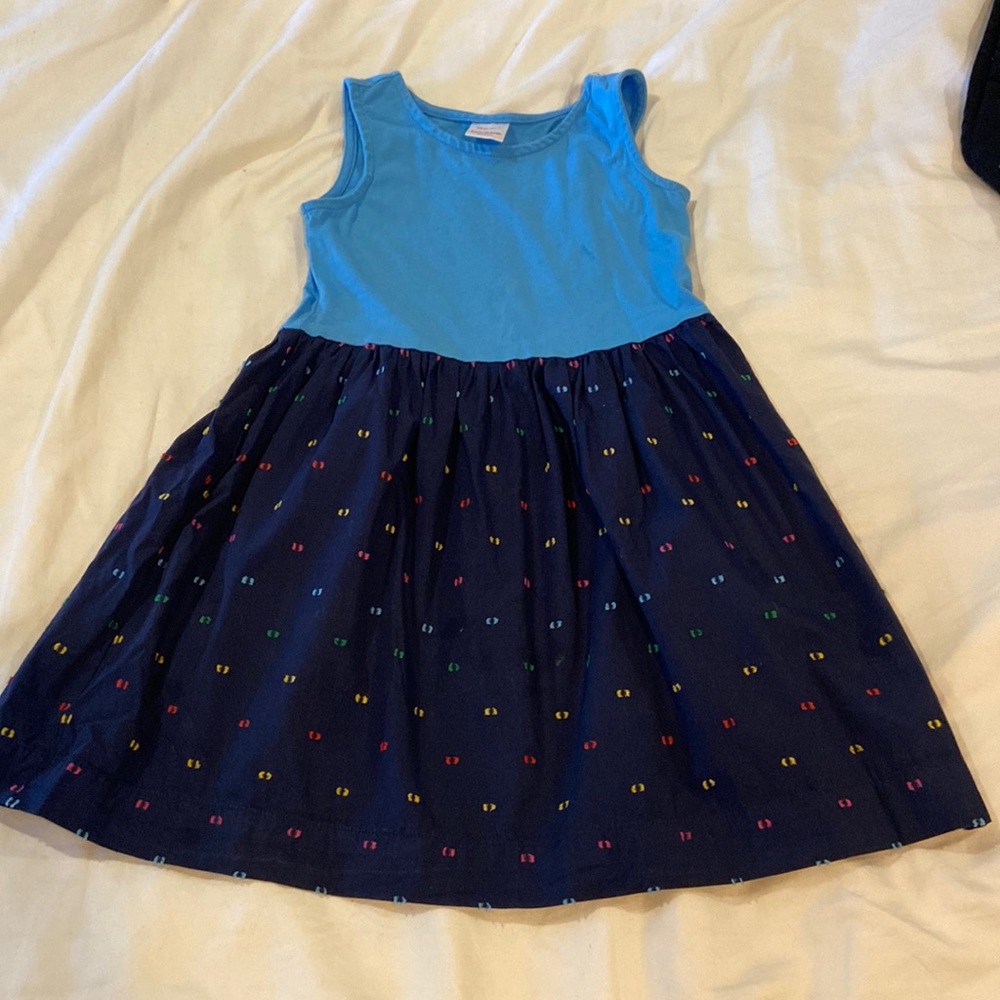 Hanna Anderson Tank Dress - size 120, 6/7